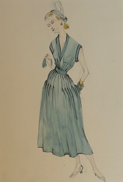 Style of Chanel vintage design - Paris