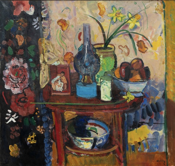 Stilllife with daffodils - David  A. Donaldson